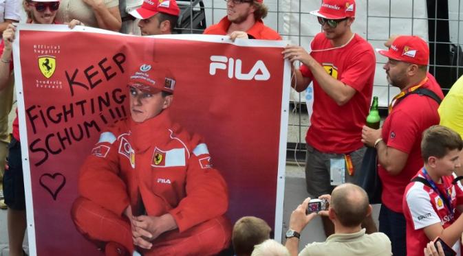 Michael Schumacher (GIUSEPPE CACACE / AFP)
