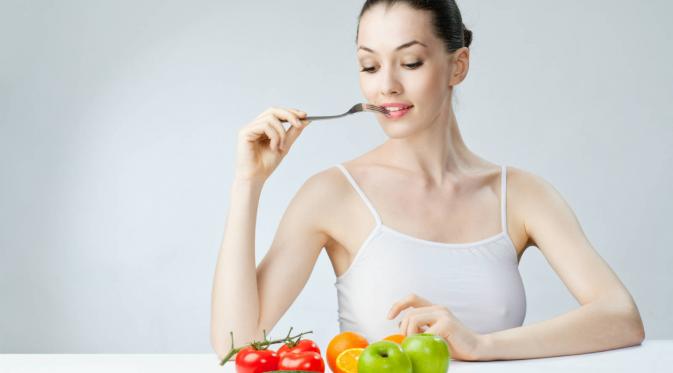 Kebiasaan mengonsumsi makanan sehat ternyata berpengaruh terhadap tampilan wajah(Foto: www.healthylivingadviser.com)