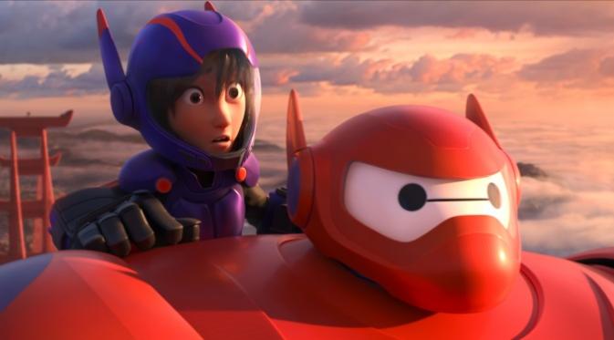 Film Animasi Big Hero 6 Tampilkan Aksi Para Pahlawan Muda