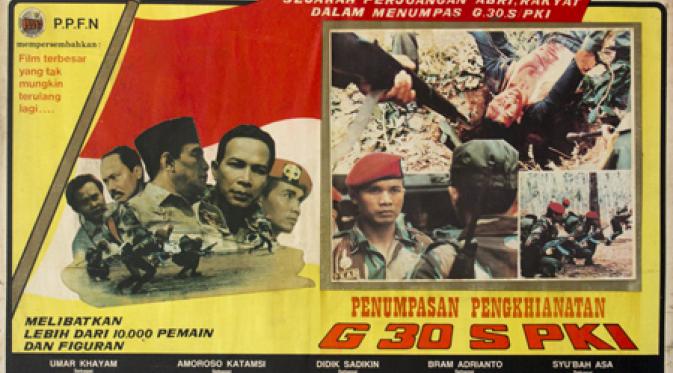 Tanggal 30 September waktu yang tepat bernostalgia dengan film Pengkhianatan G30S/PKI.   