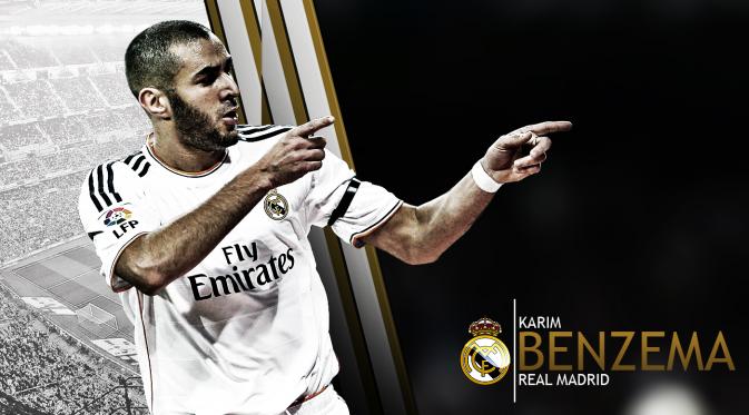 Karim Benzema (Liputan6.com/Yoshiro)