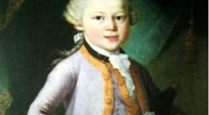  Young Mozart's Portrait