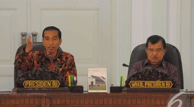 Sidang Perdana Kabinet Kerja Jokowi-JK