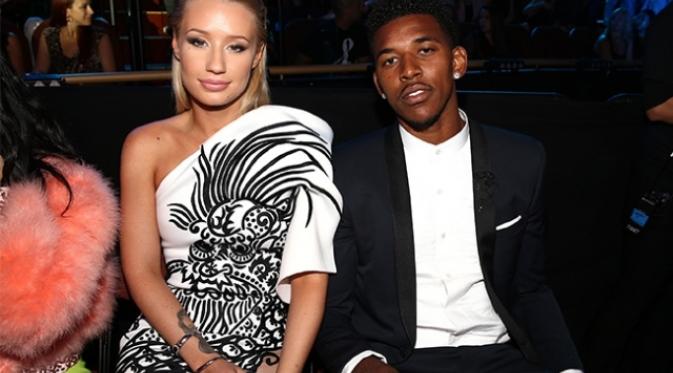 Iggy Azalea dan Nick Young (dok. Billboard)