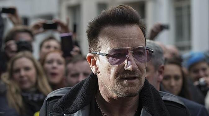 Bono U2 (dok. news.com.au)