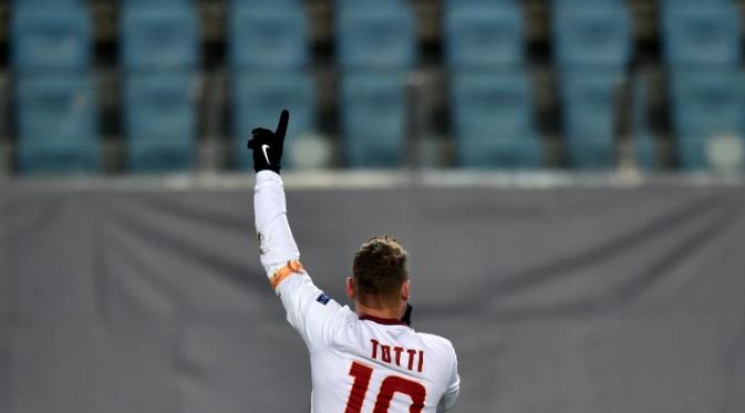 Francesco Totti (Kirill Kudryavtsev/AFP)