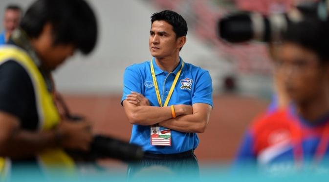 Kiatisuk Senamuang, jadi pelatih yang paling disegani di ASEAN? (AFP/Manjunath Kiran)