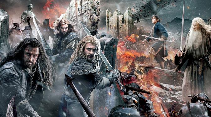 The Hobbit: The Battle of the Five Armies bakal mnejadi judul terakhir Peter Jackson di dunia Middle Earth.