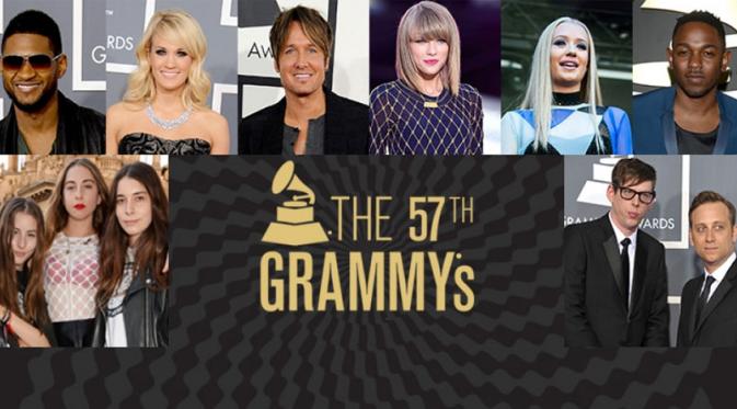 Daftar lengkap nominasi Grammy Awards 2015. (sumber: grammy.com)