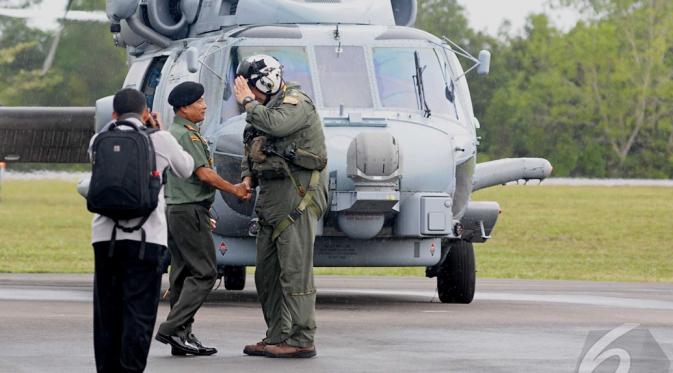Panglima TNI Sambut Kedatangan Personel Angkatan Laut AS