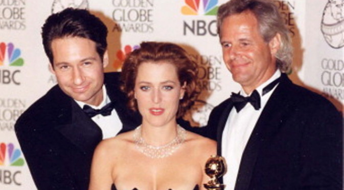 The X-Files, David Duchovny, Gillian Anderson, dan Chris Carter. (dok. Deadline) 