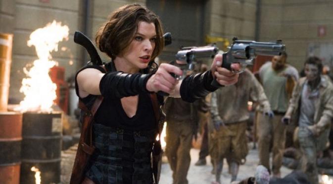 Milla Jovovich, Resident Evil series.