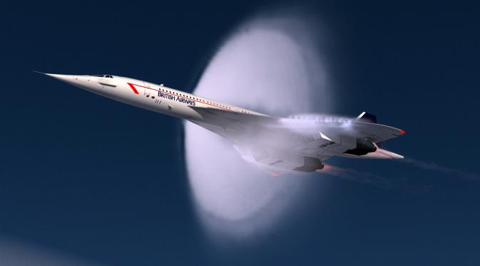  pilot berhasil membawa pesawat supersonik hingga mencapai 1.300 meter per detik atau 2.080 km per jam.