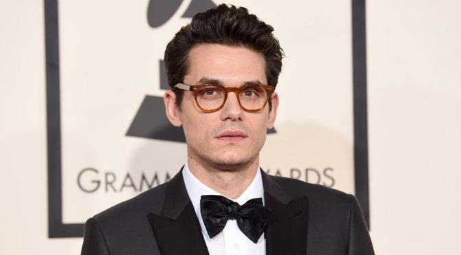 John Mayer saat menghadiri Grammy Awards 2015. (foto: nydailynews)