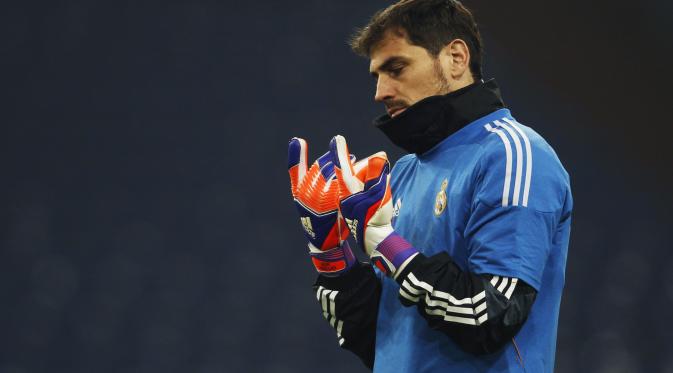 Kiper Real Madrid Iker Casillas (Reuters)