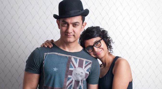Aamir Khan dan istri, Kiran Rao