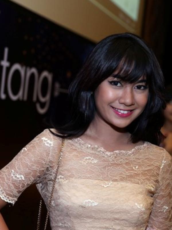 Anisa Rahma saat menghadiri syukuran syukuran Bintang.com. (Bintang.com)