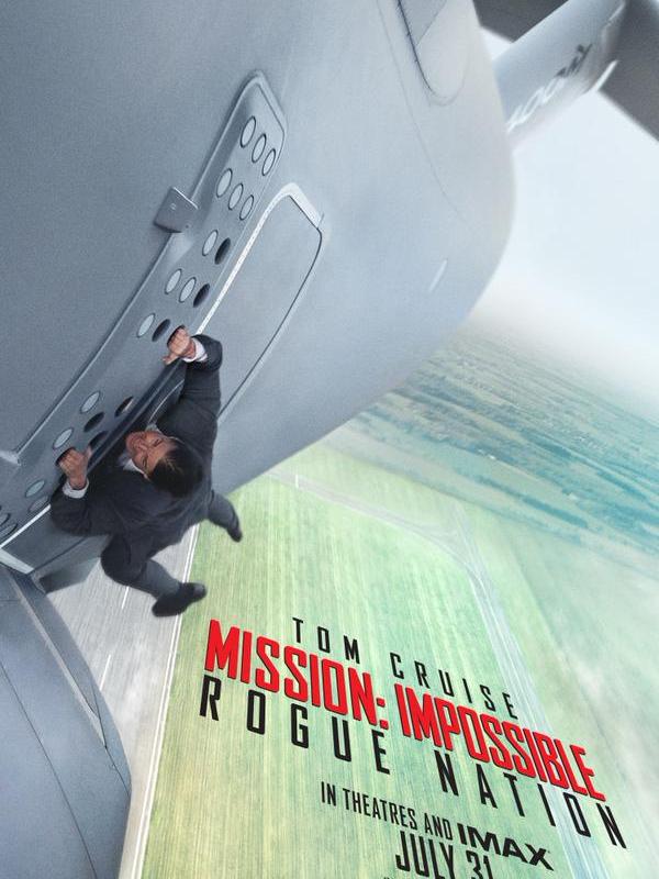 Film kelima agen rahasia diberi judul Mission: Impossible Rogue Nation dan kembali menampilkan aksi Ethan Hunt.