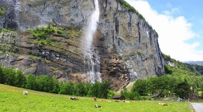 Lauterbrunnen: Lembah Indah dengan 72 Air Terjun