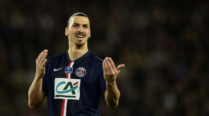 Zlatan Ibrahimovic (FRANCK FIFE / AFP)