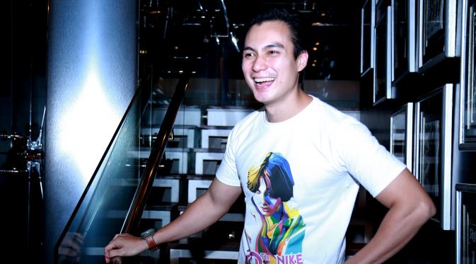 Baim Wong juga menyukai lagu-lagu Nike Ardilla. (Fathan Rangkuti/Bintang.com)