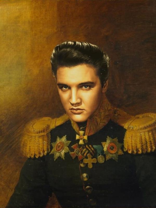 Elvis Presley | via: 9gag.com
