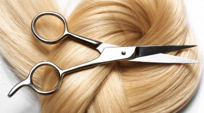 Ilustrasi gunting rambut. Foto: privetka.com