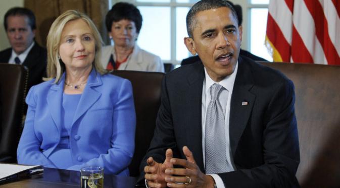 Obama dan Hillary sebelumnya pernah bersaing sebagai kandidat presiden di internal Demokrat pada 2008 lalu. 