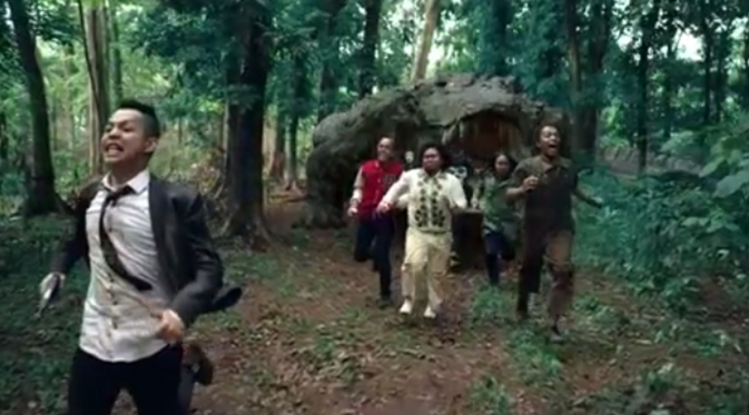 Adegan dalam film 'Comic 8: Kasino Kings'. Foto: Youtube