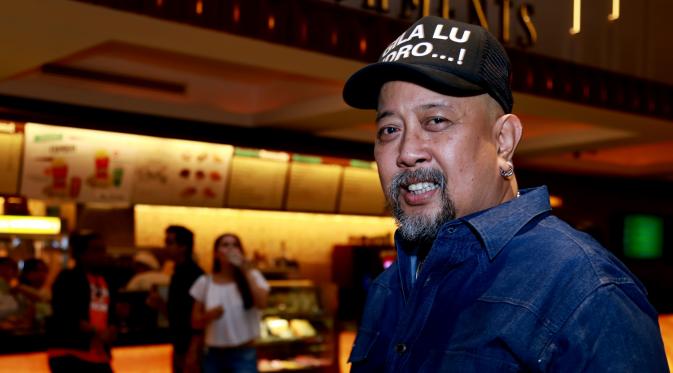 Indro Warkop. (Wimbarsana/bintang.com)