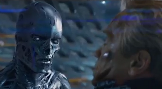 Adegan dalam film 'Terminator Genisys'. Foto: Youtube