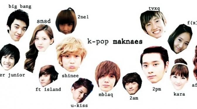 Ilsutrasi maknae K-Pop yang wajahnya tak asing lagi di publik (foto oleh: MTV Korea)