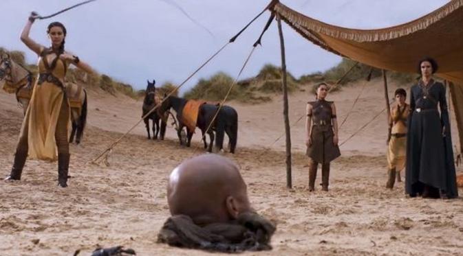 The Sand Snakes di drama 'Game of Thrones'. Foto: via screenrant