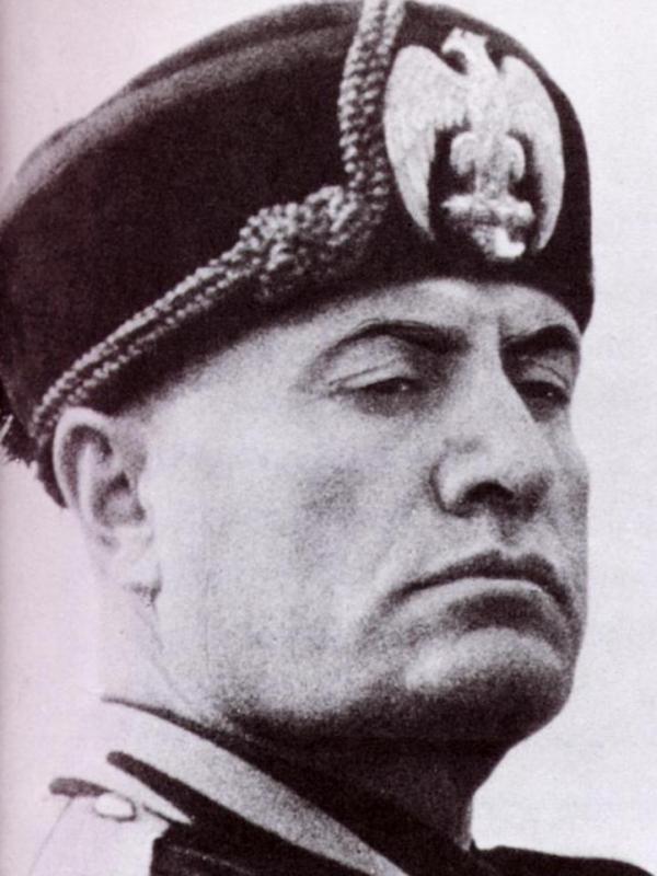 Benito Mussolini | via: comicvine.com