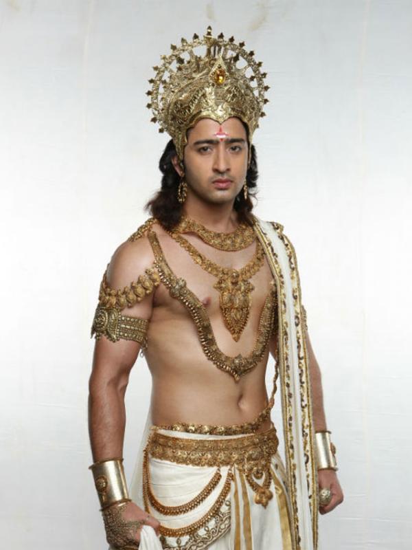 Penampilan Shaheer Sheikh sebagai Arjuna (Foto: taw.me)