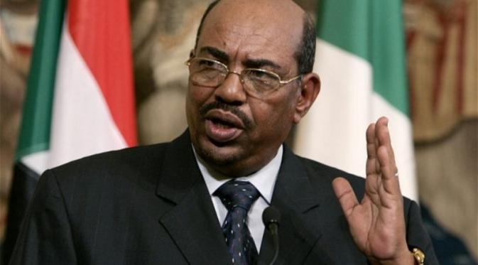 Presiden Sudan Umar Hasan Ahmad al-Bashar (Via: telegraph.co.uk)