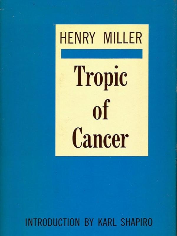 Tropic of Cancer oleh Henry Miller | via: mashable.com