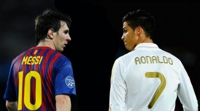 Lionel Messi selalu bersaing dengan Cristiano Ronaldo sebagai pemain terbaik di dunia