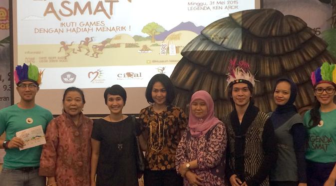 Ayu Diah Pasha di Museum Nasional