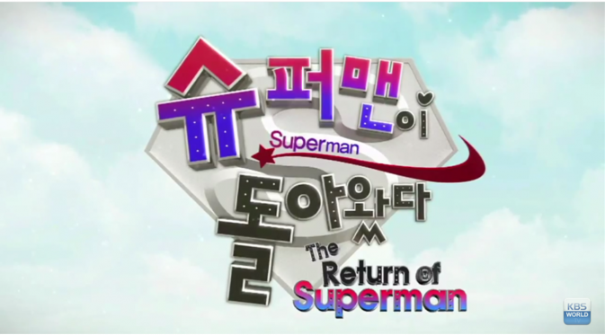 Acara variety show Return of Superman.