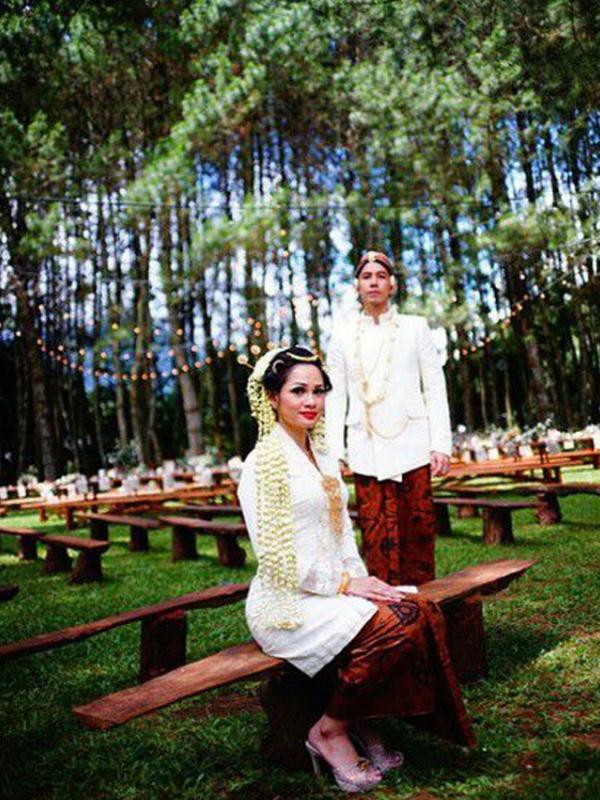 Suasana pernikahan Andien dan Irfan Wahyudi (Instagram Sahabat Setia Andien)