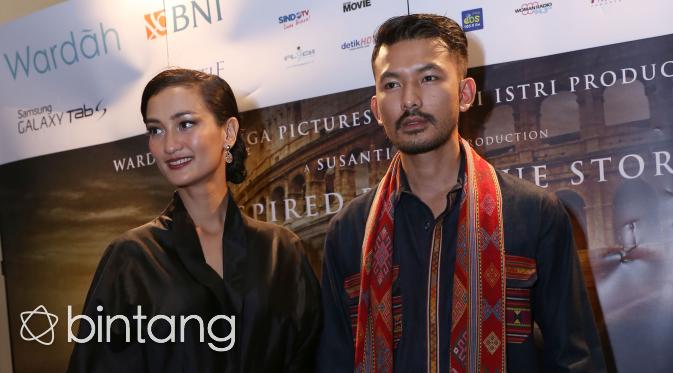  Atiqah Hasiholan dan Rio Dewanto. (Galih W. Satria/Bintang.com)