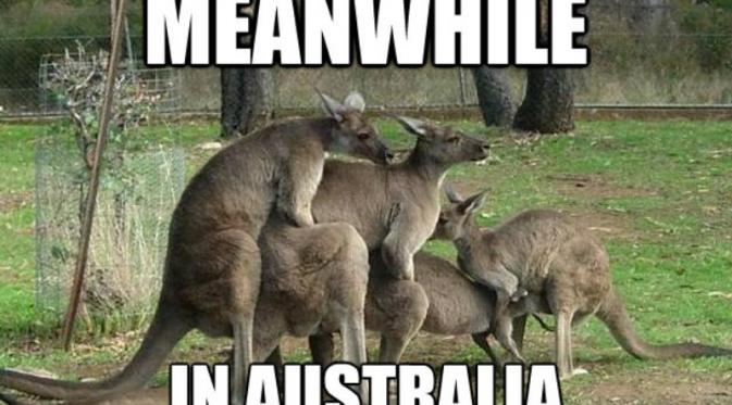 Meme kocak soal Australia (Via: quickmeme.com)