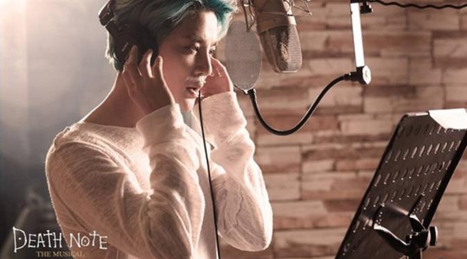 Junsu `JYJ` menelurkan single terbaru untuk lagu tema drama musikal yang diperankannya, Death Note.