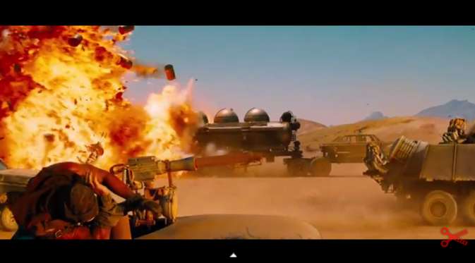 Adegan dalam film Mad Max: Fury Road. Foto: Youtube