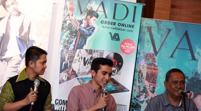 Launching Album baru Vadi (M. Akrom Sukarya/bintang.com)