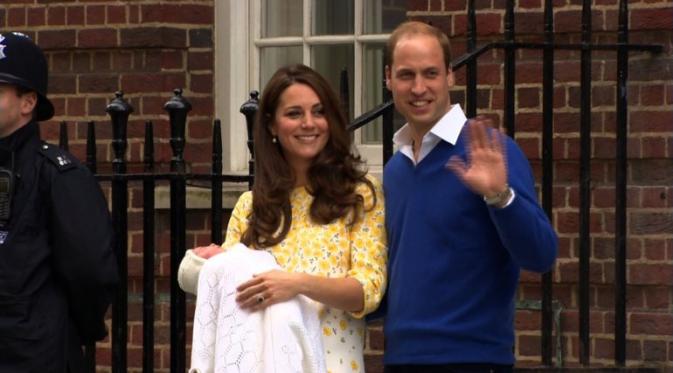 Setelah ditunggu-tunggu, akhirnya Duke dan Duches of Cambridge memberi nama putrinya yang lahir 2 Mei lalu dengan Charlotte Elizabeth Diana