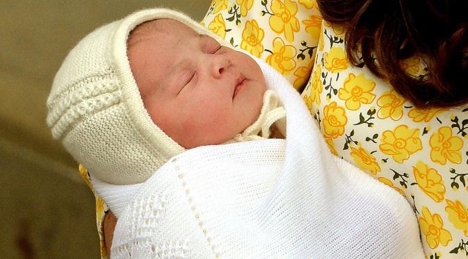 Charlotte Elizabeth Diana, nama putri Kate Middleton dan William.