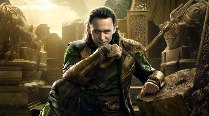 Tom Hiddleston adalah pemeran Loki.