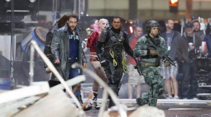 Pemain film Suicide Squad. Foto: via nydailynews.com